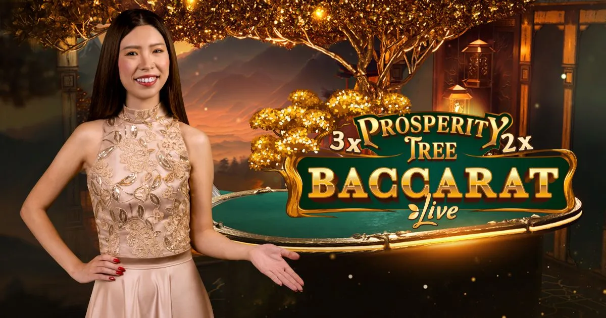 Prosperity Tree Baccarat プレイ画面