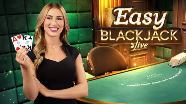 Easy Blackjack プレイ画面