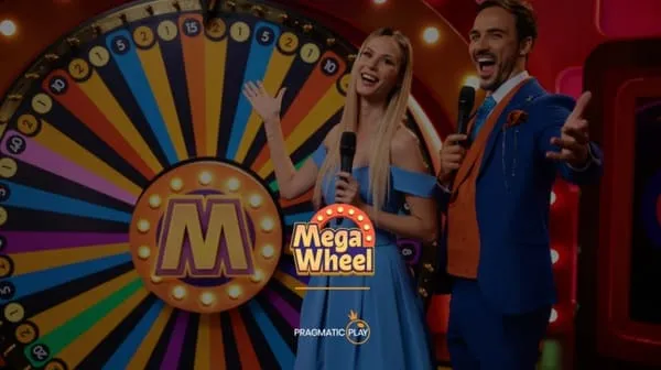 Mega Wheel プレイ画面