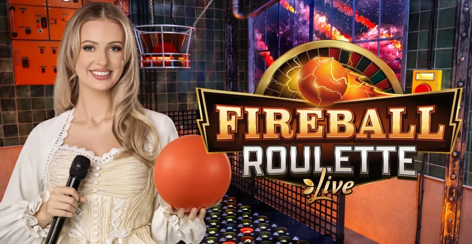 Fireball Roulette プレイ画面