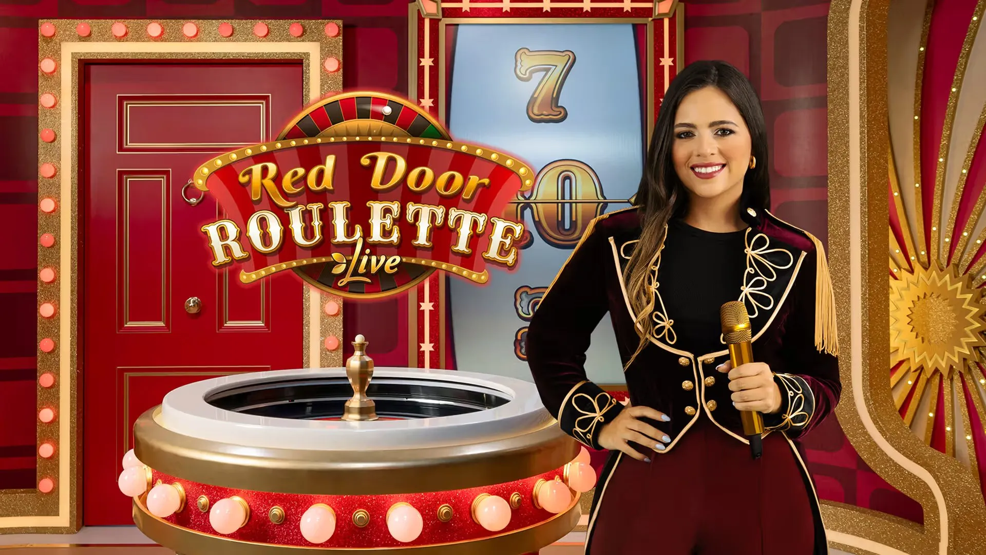 Red Door Roulette プレイ画面
